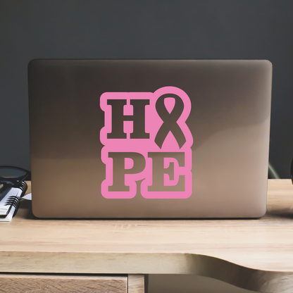 Cancer Ribbon Hope Sticker