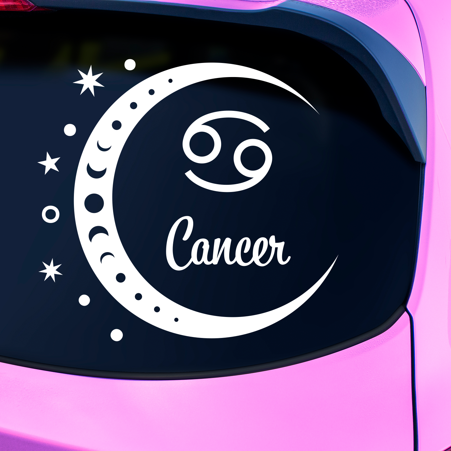 Cancer Zodiac Sticker | Astrology Stickers For Cars Australia – Pet ...