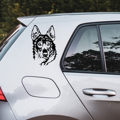 Alaskan Husky Sticker