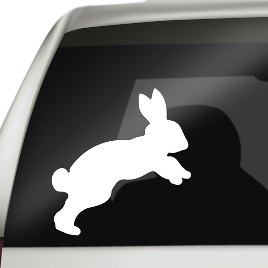 Rabbit Silhouette Sticker