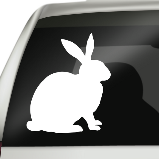 Rabbit Silhouette Sticker