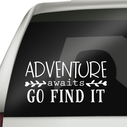 Adventure Awaits Sticker