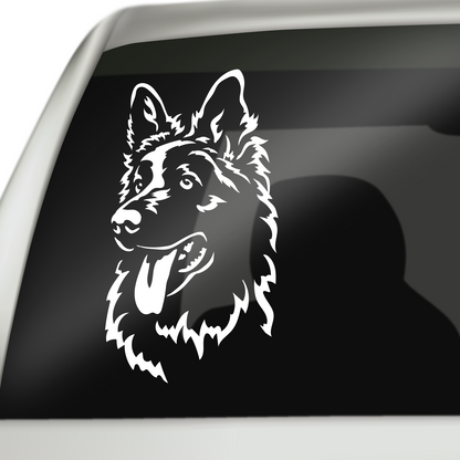 White Swiss Shepherd Sticker