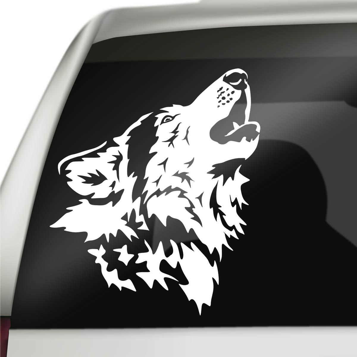 Wolf Sticker Car Stickers Wolf Decal Animal Sticker Howling Wolf Art Wolf Sticker Car Stickers Wolf Decal Animal Sticker Howling Wolf Art