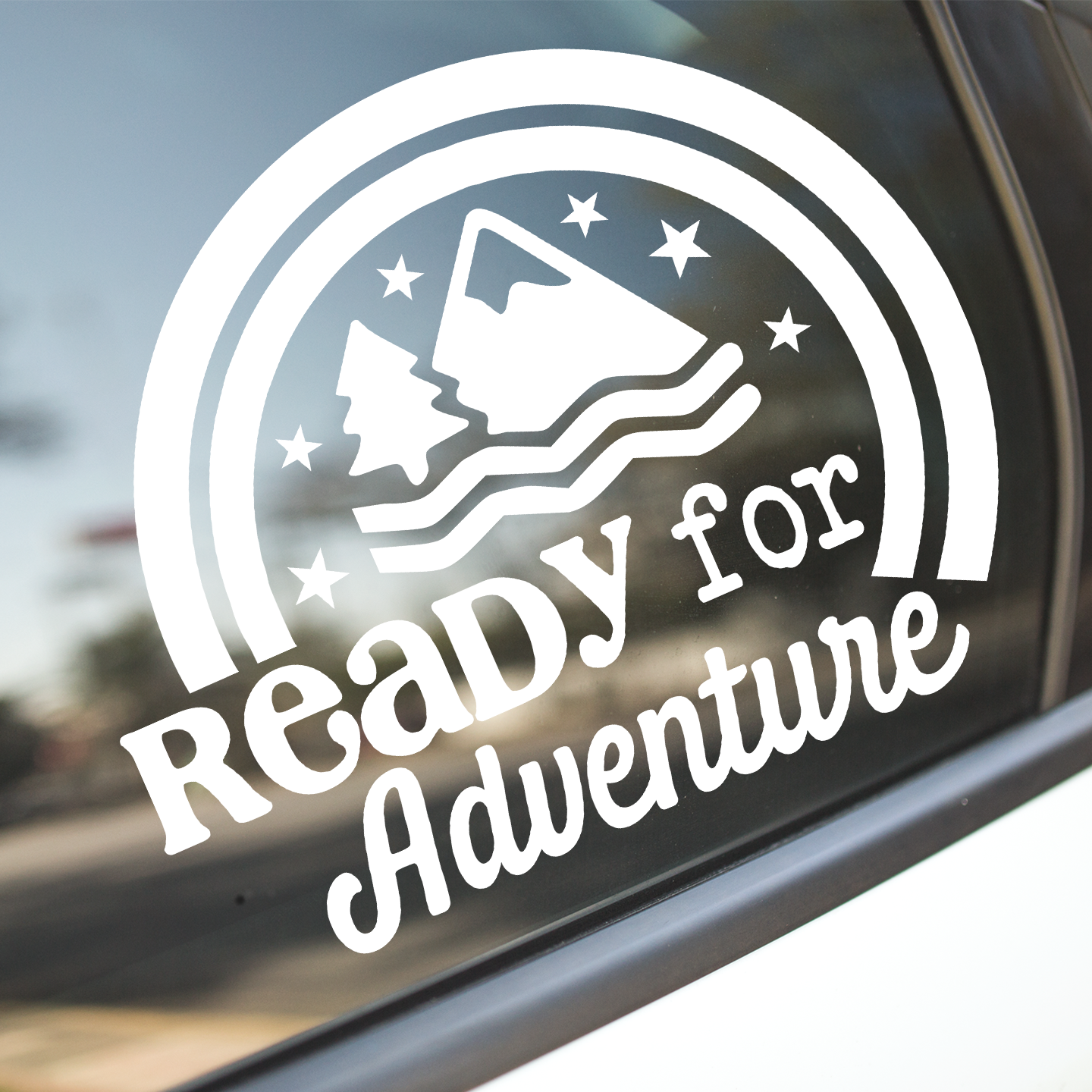 Ready For Adventure Sticker