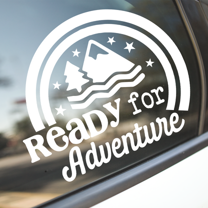 Ready For Adventure Sticker