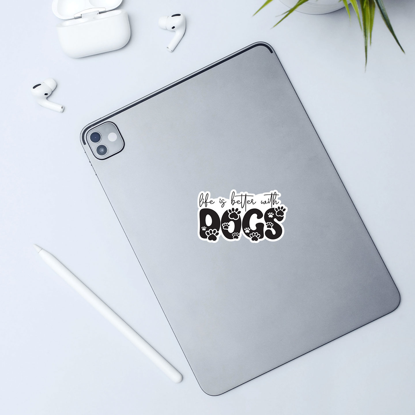 Life Is Better With Dogs Sticker