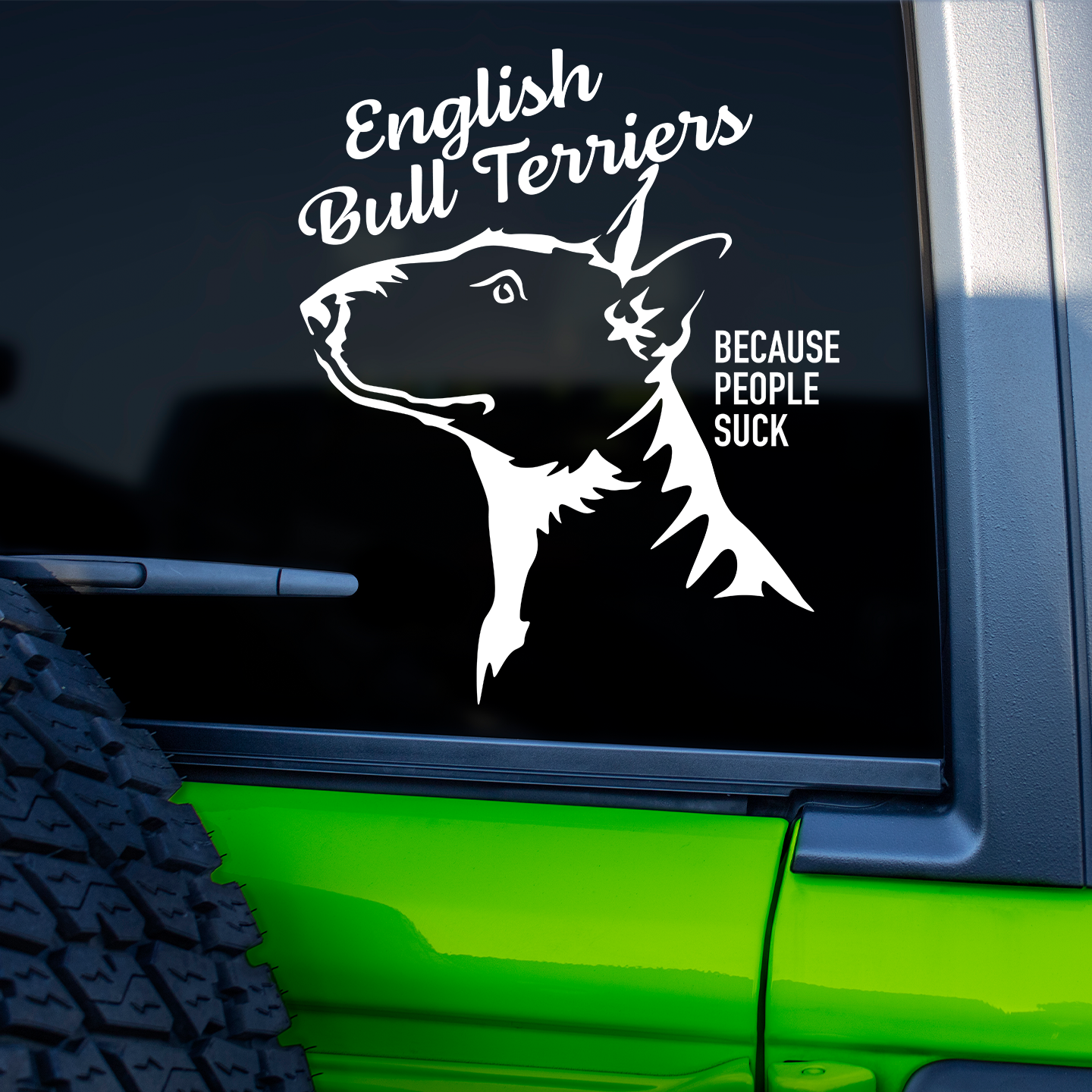 English Bull Terrier Sticker