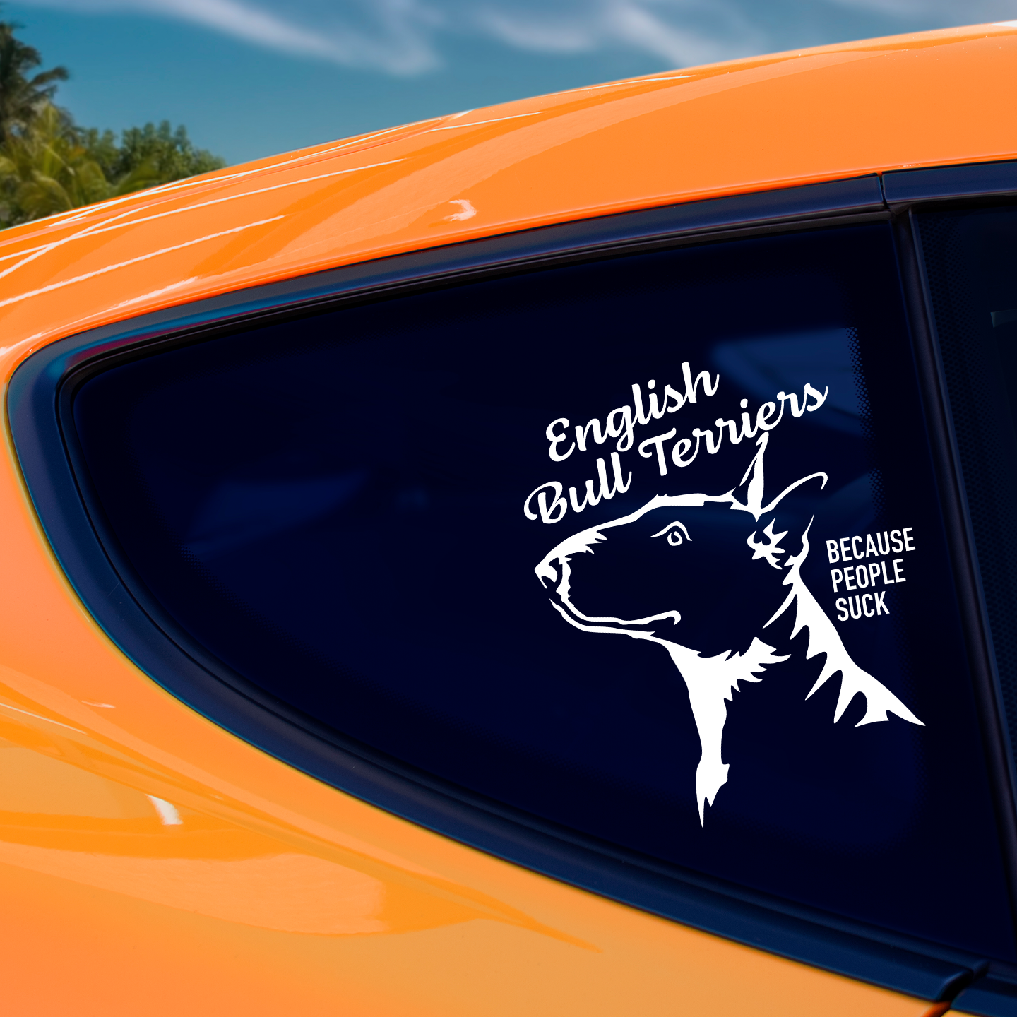 English Bull Terrier Sticker