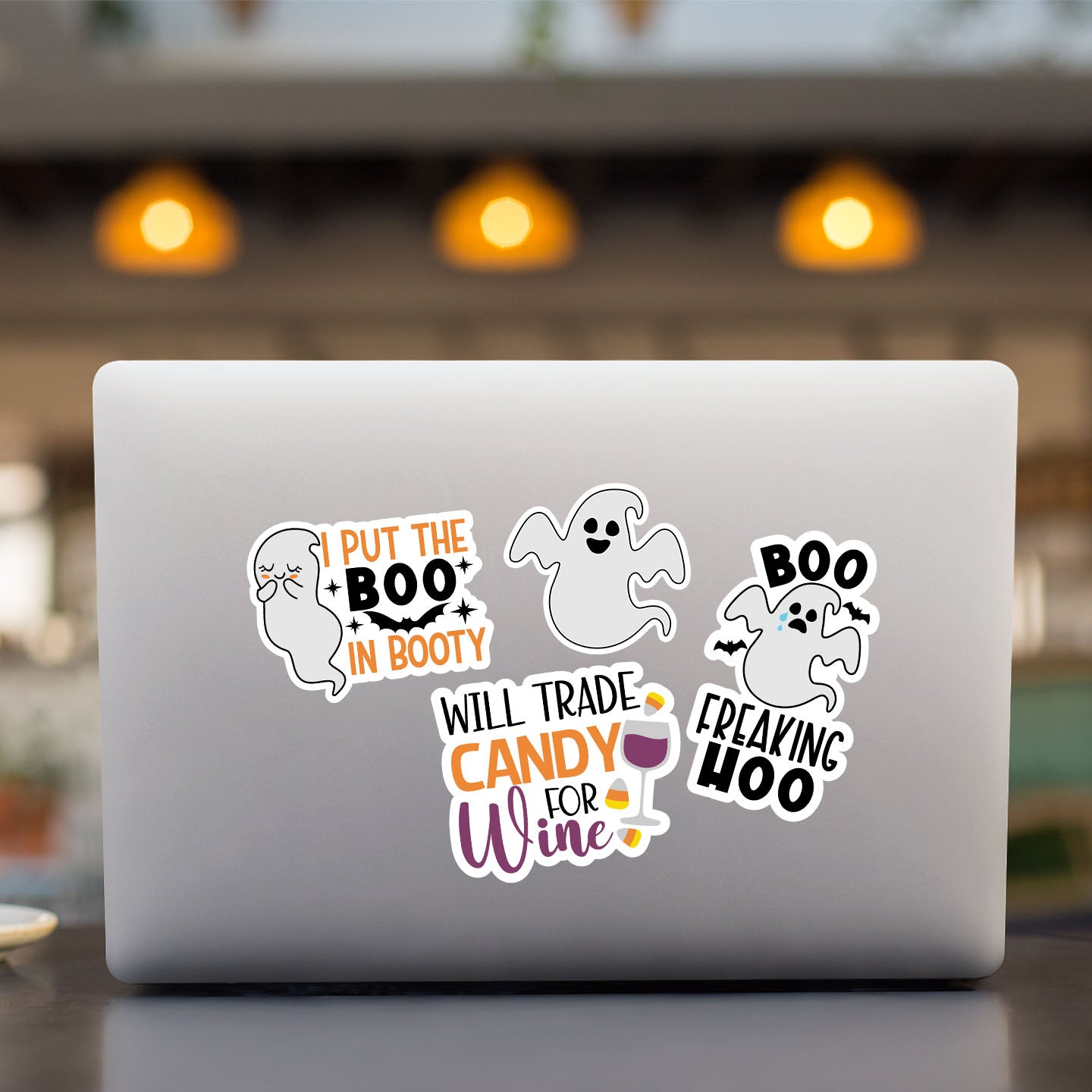 Halloween Ghost Sticker Sheet