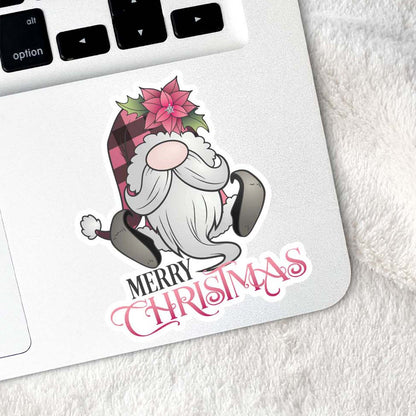 Gnome Merry Christmas Sticker