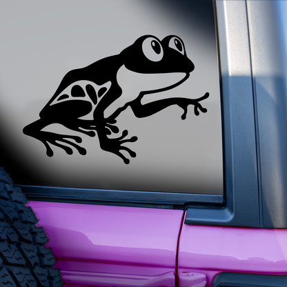 Funny Frog Sticker