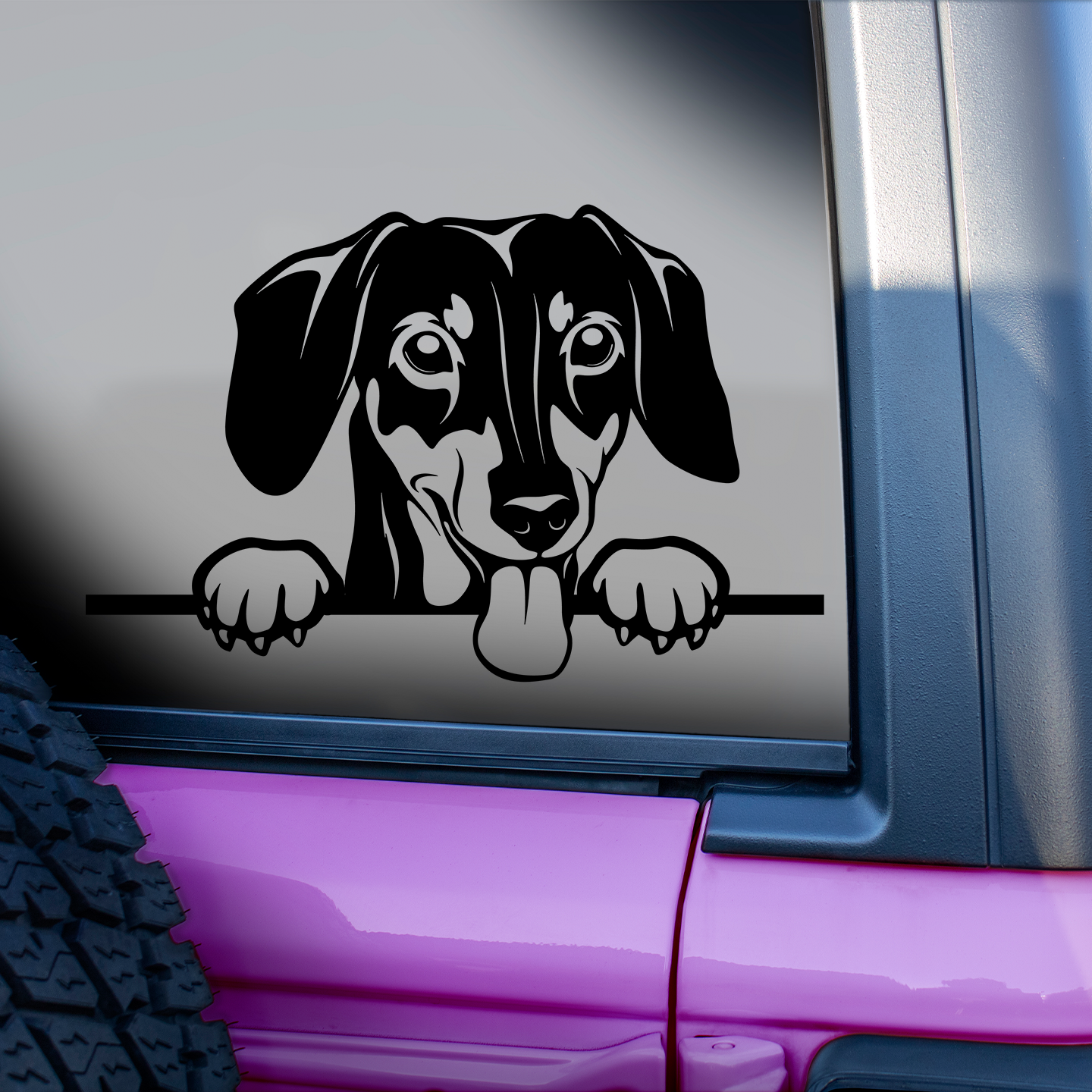 Dachshund Sticker | Dog Stickers For Cars Australia – Pet Stickers ...