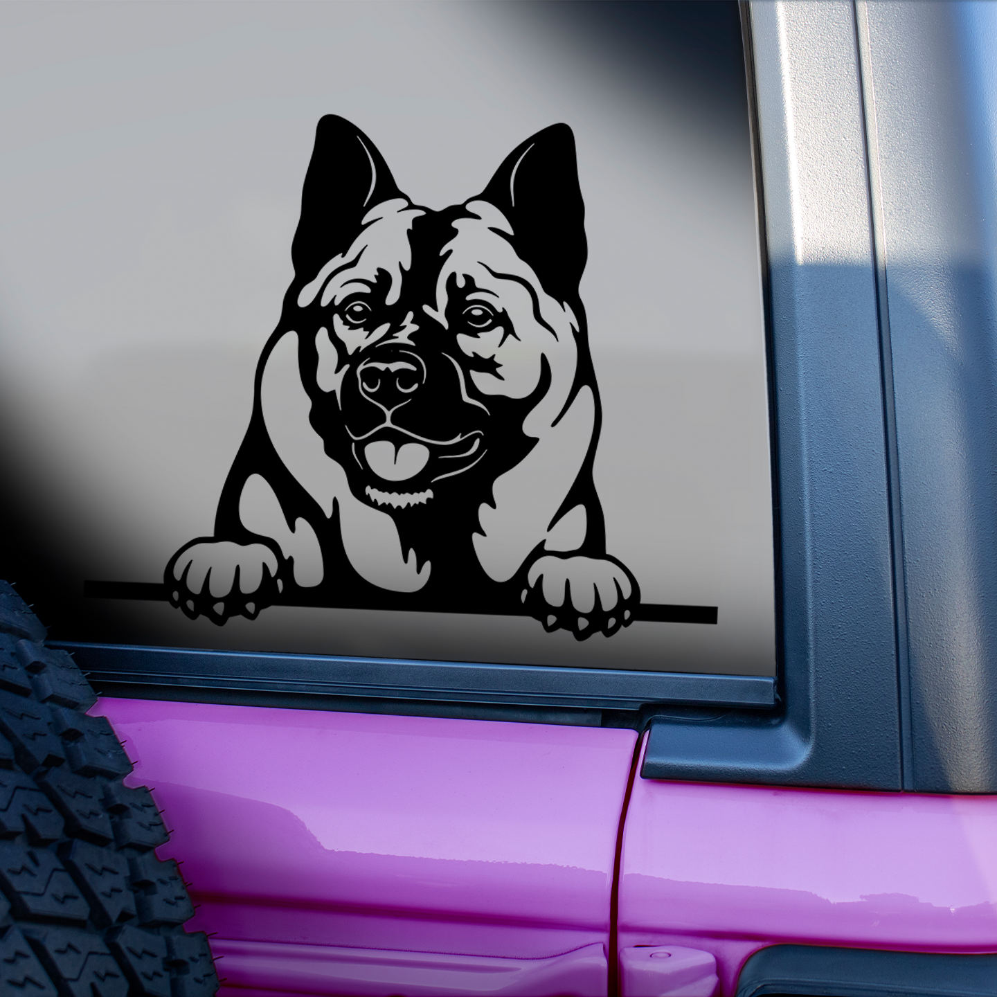 Norwegian Elkhound Sticker