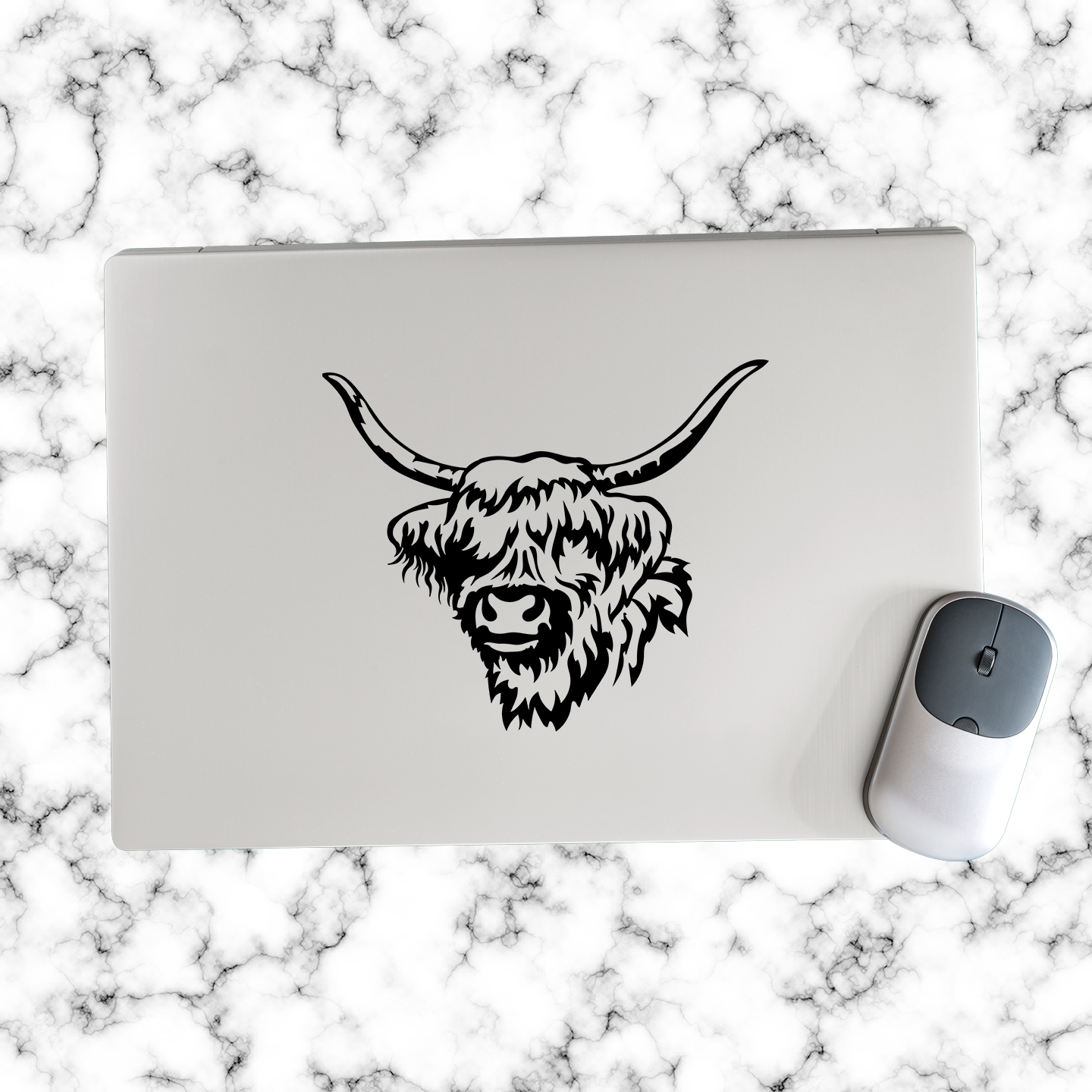 Highland Cow Sticker