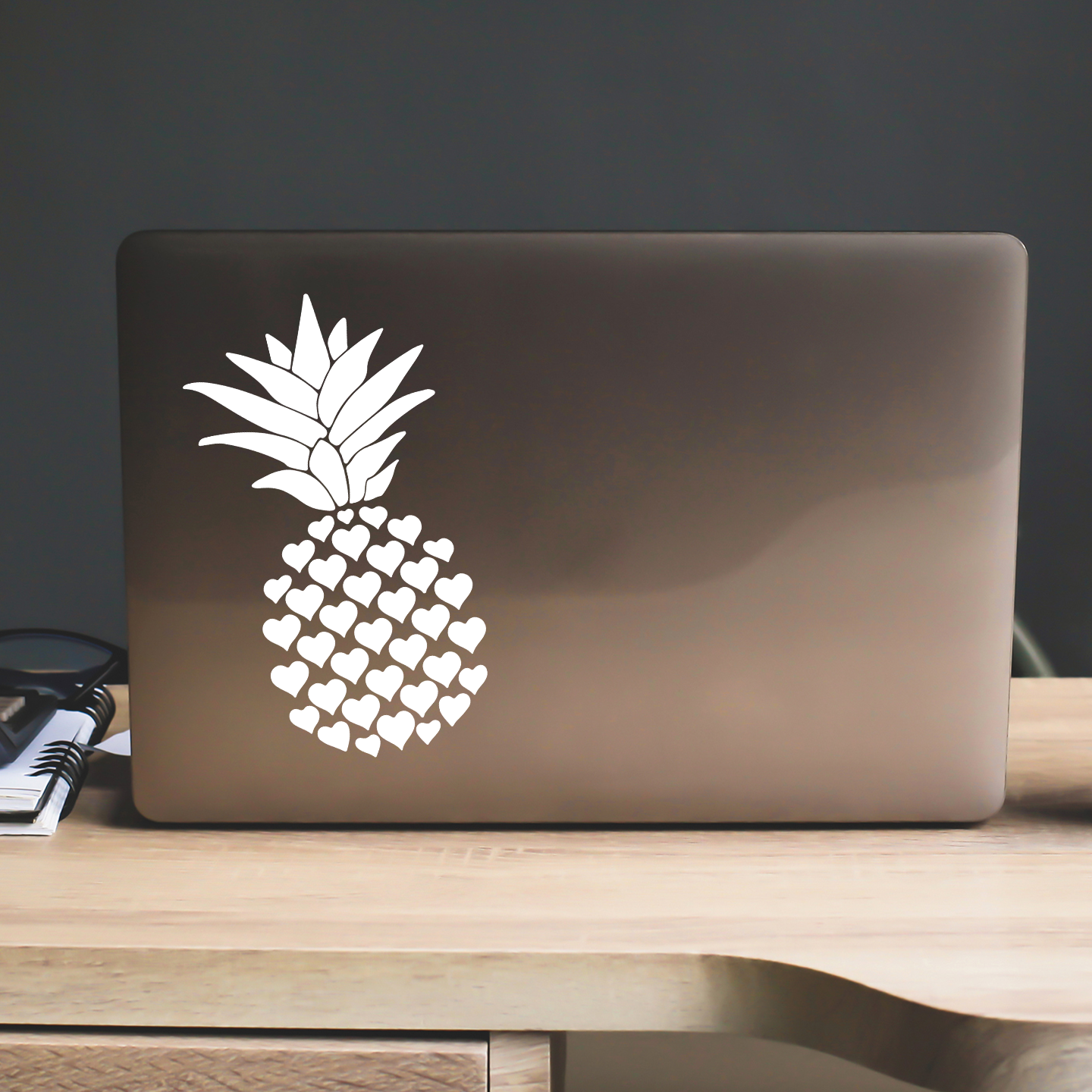 Pineapple Hearts Sticker