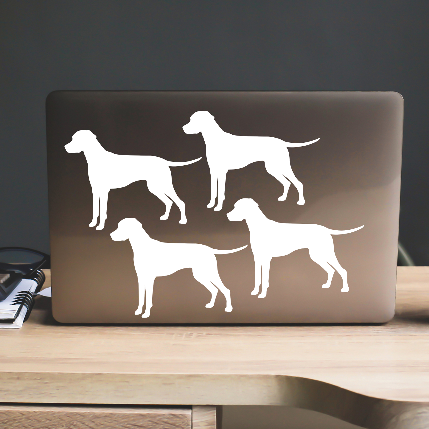 Dalmatian Silhouette Sticker