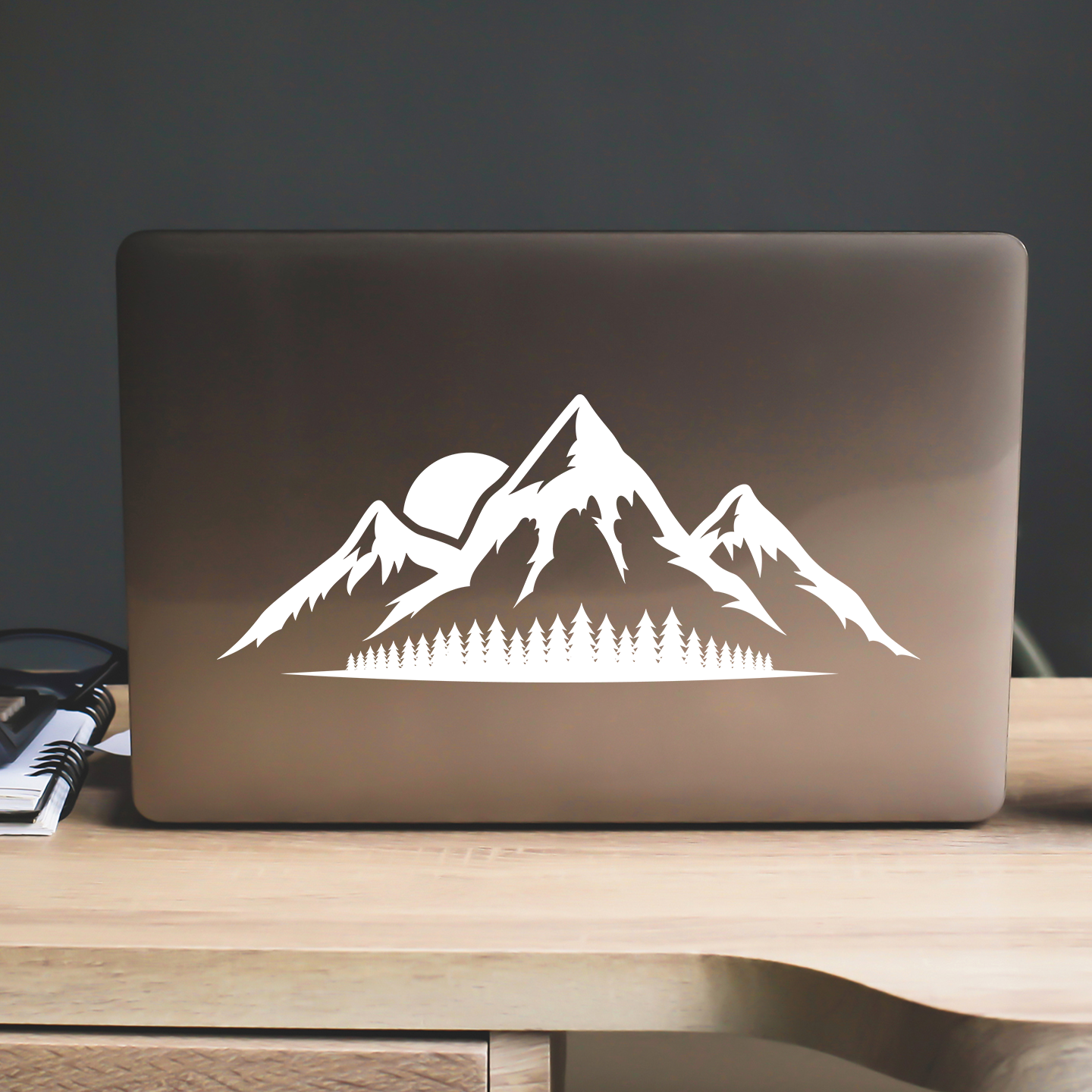 Mountain Forest Decal
