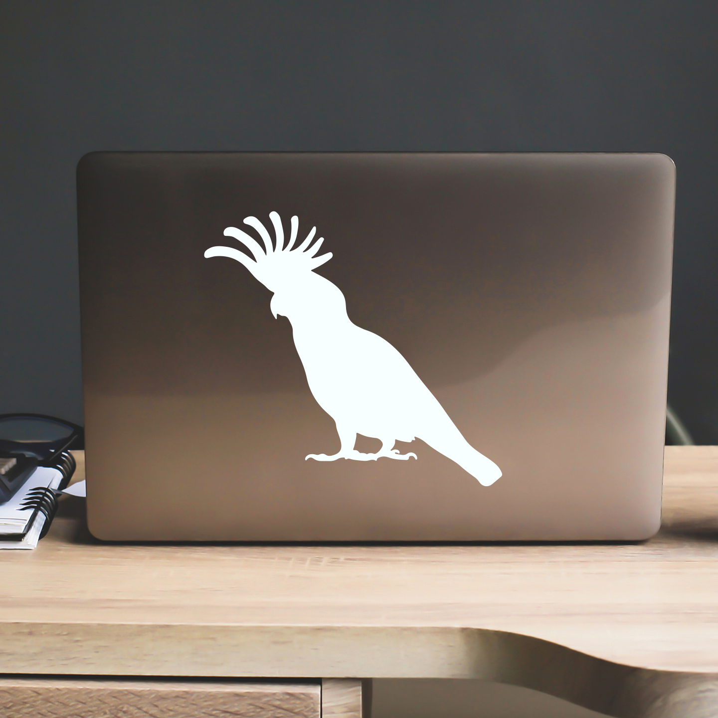 Cockatoo Silhouette Stickers