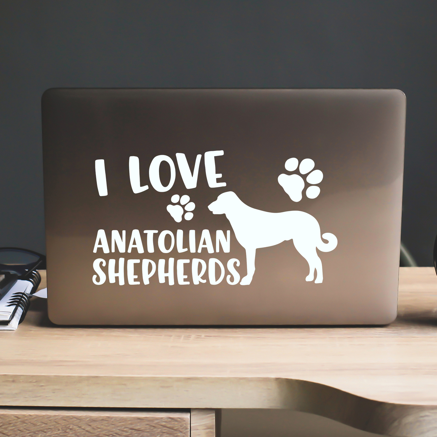 I Love Anatolian Shepherds Sticker