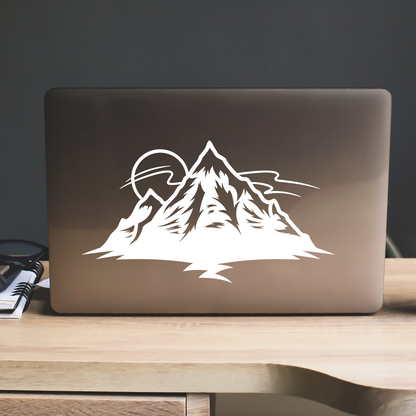 Mountain Sun Decal