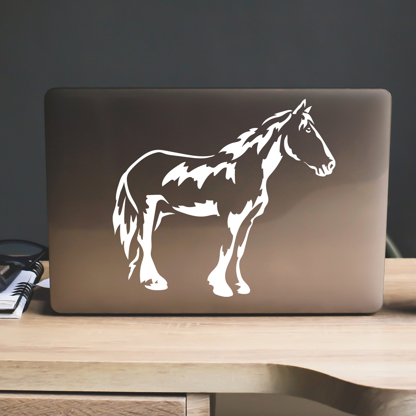 Clydesdale Horse Sticker