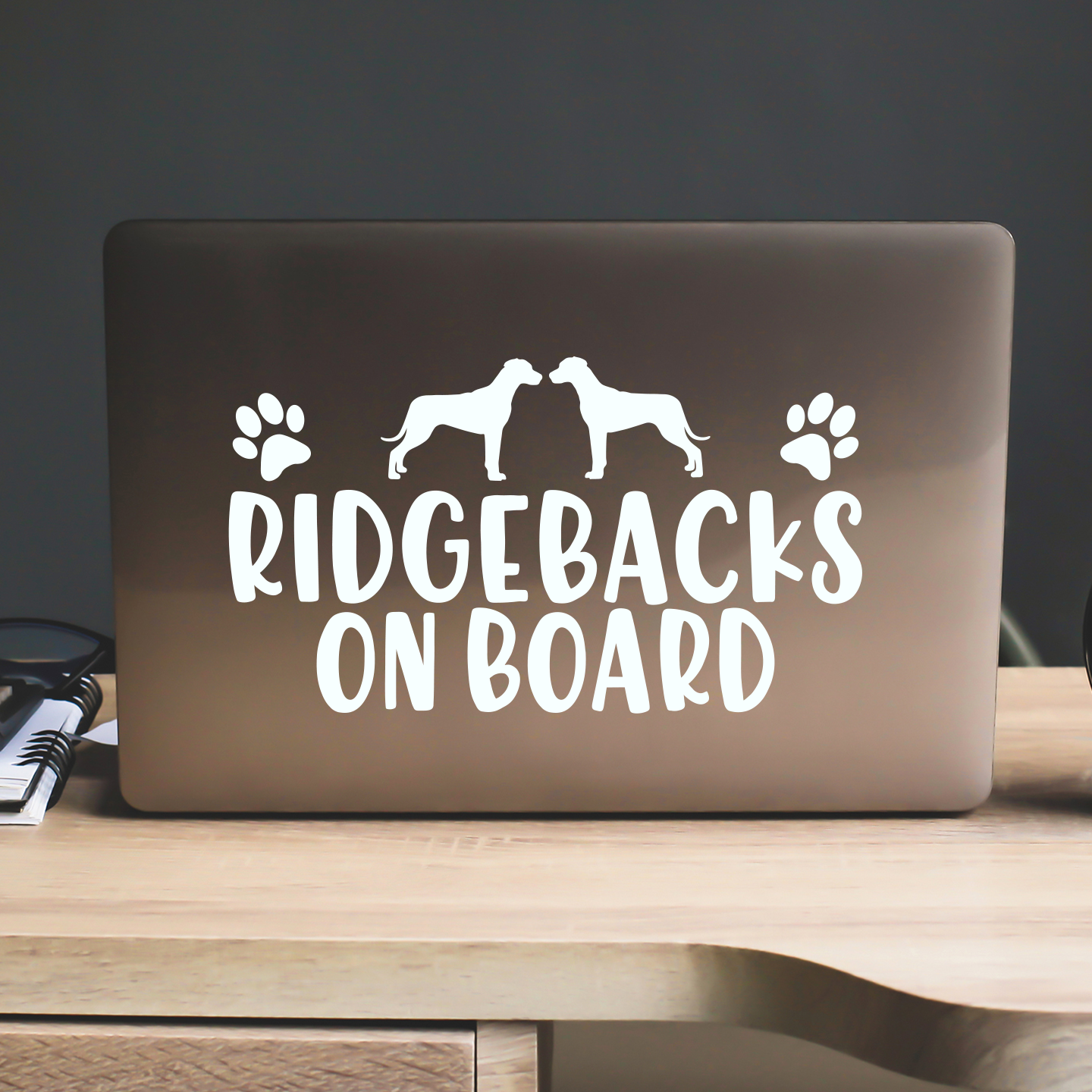 Rhodesian Ridgebacks On Board Sticker