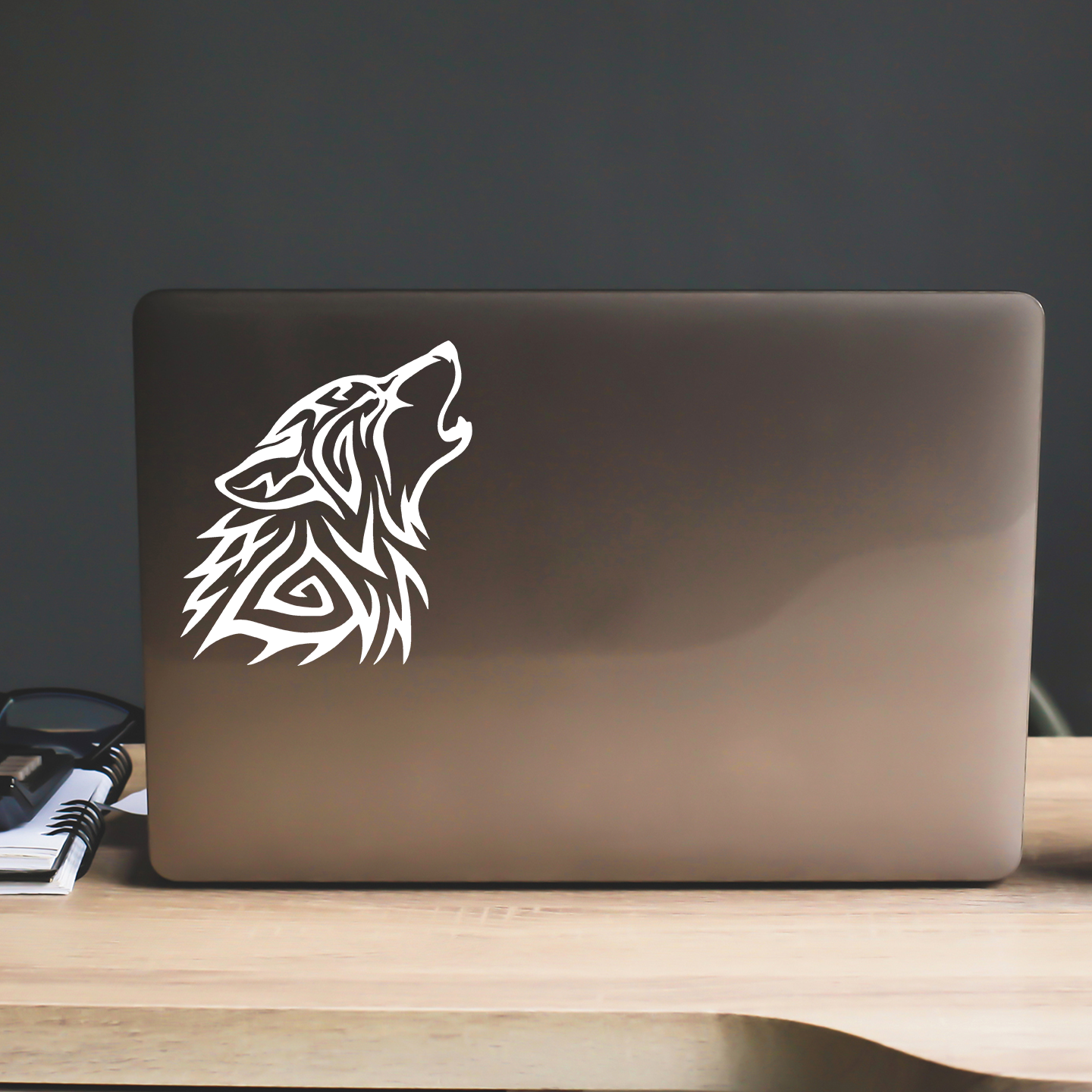 Tribal Wolf Sticker