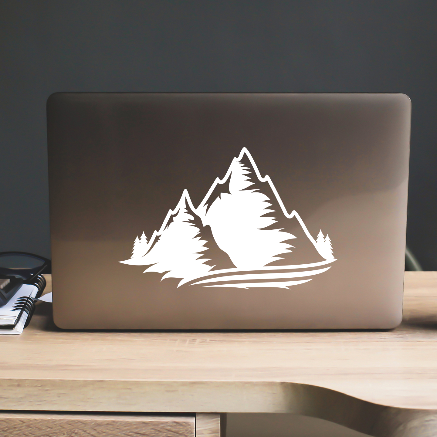 Mountain Forest Decal