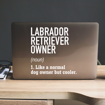 Labrador Retriever Owner Sticker