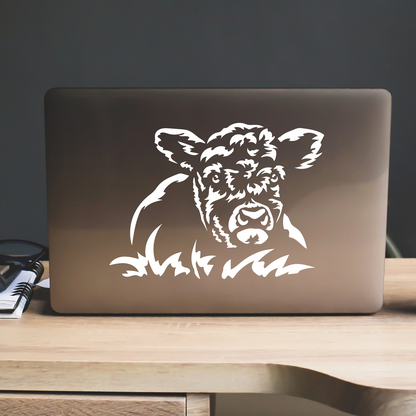 Highland Cow Calf Sticker