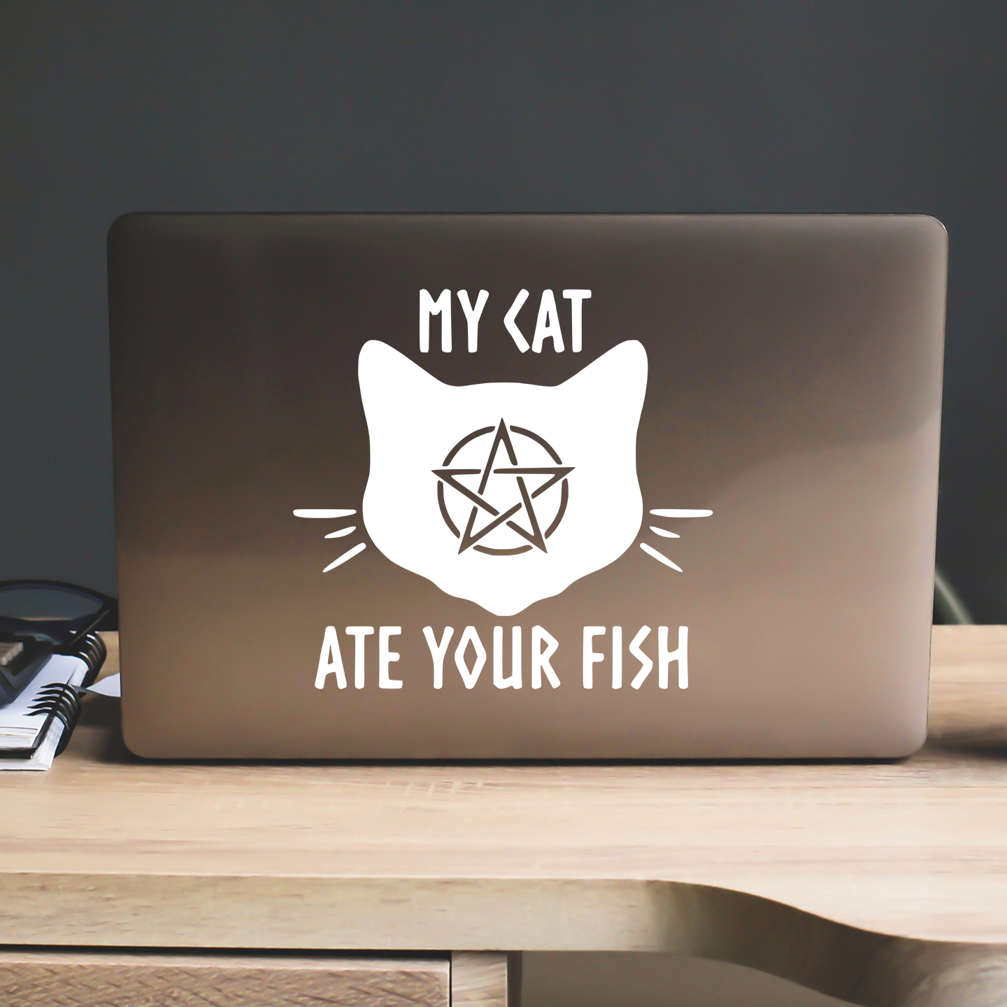 My Cat Ate Your Fish Sticker