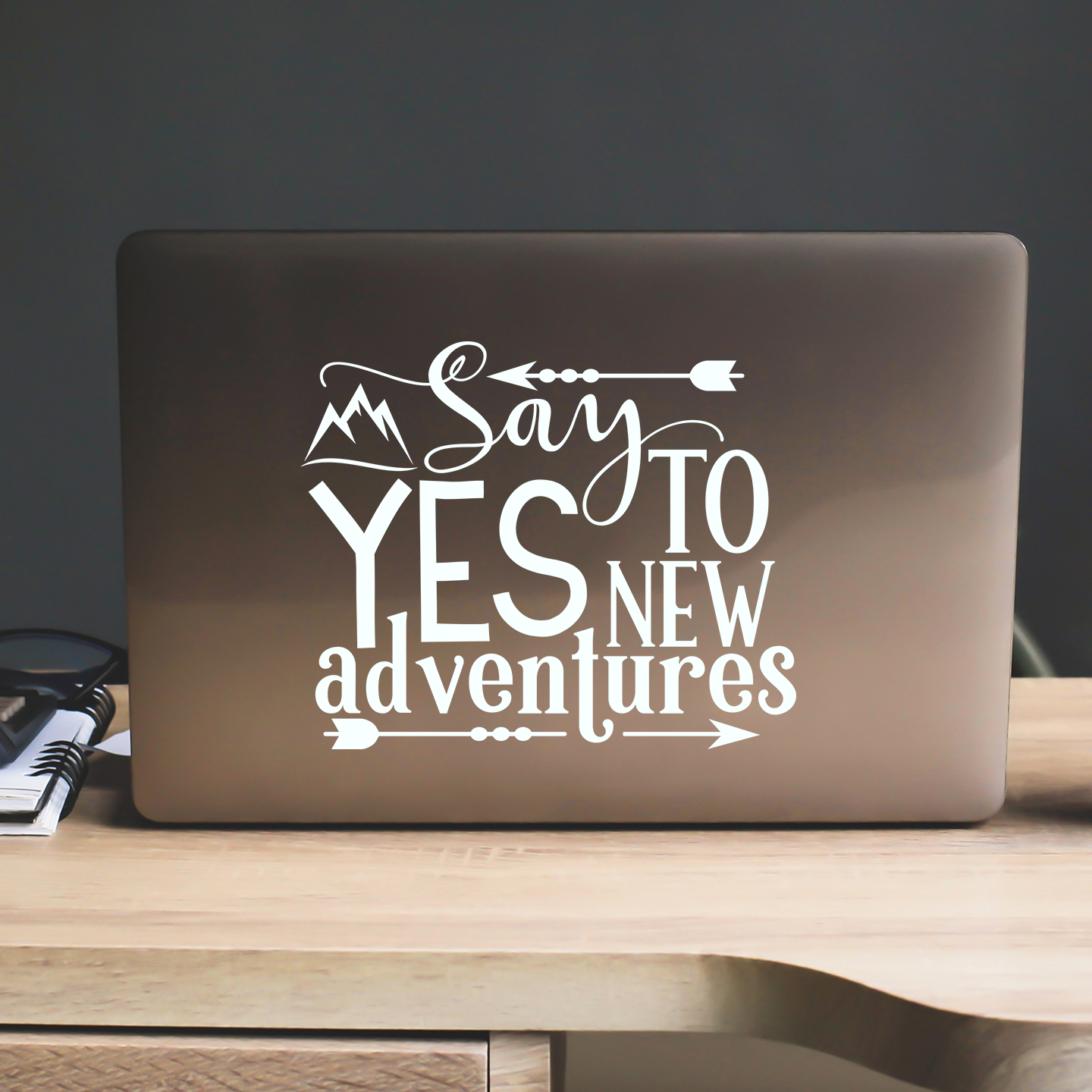 Say Yes To New Adventures Sticker