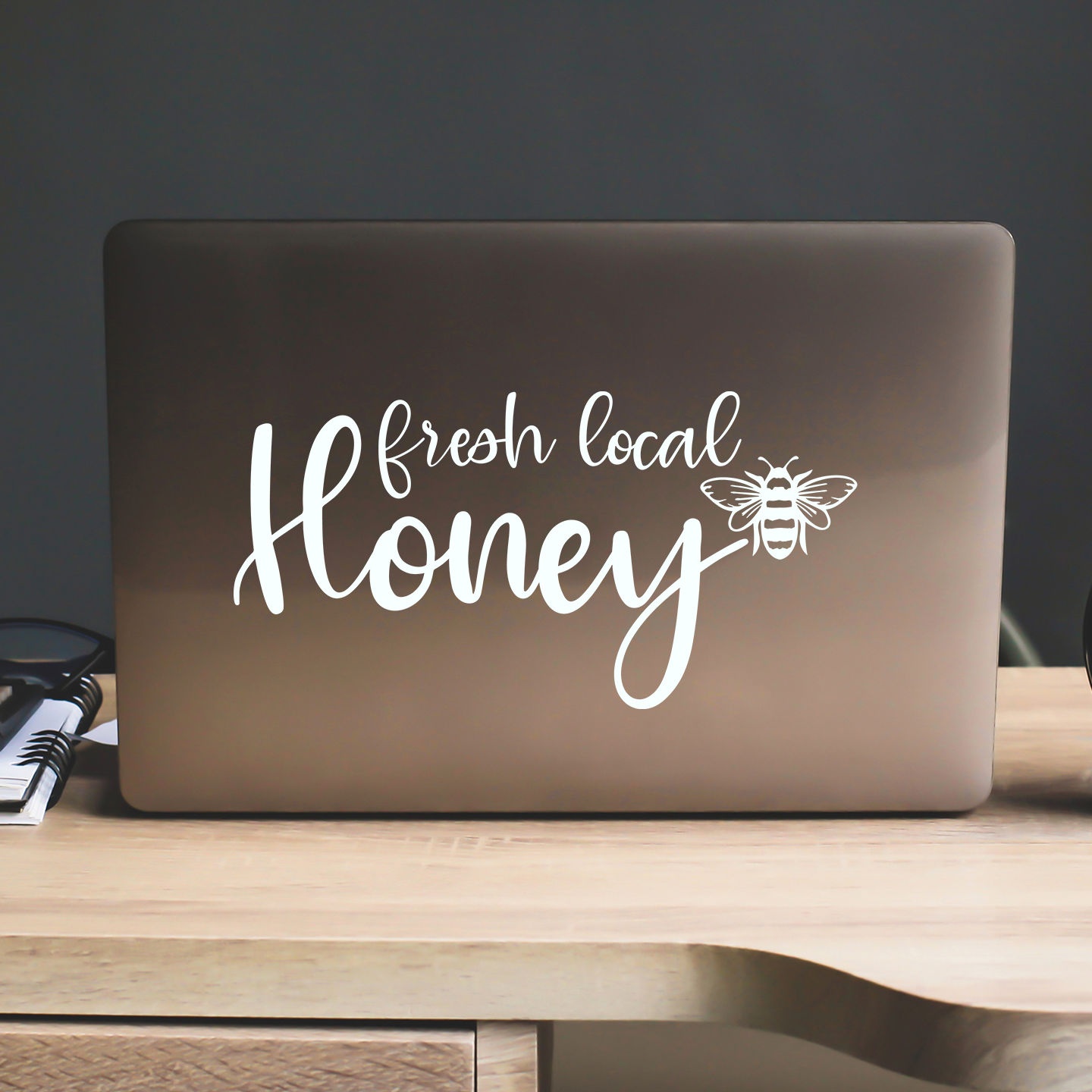 Fresh Local Honey Bee Sticker