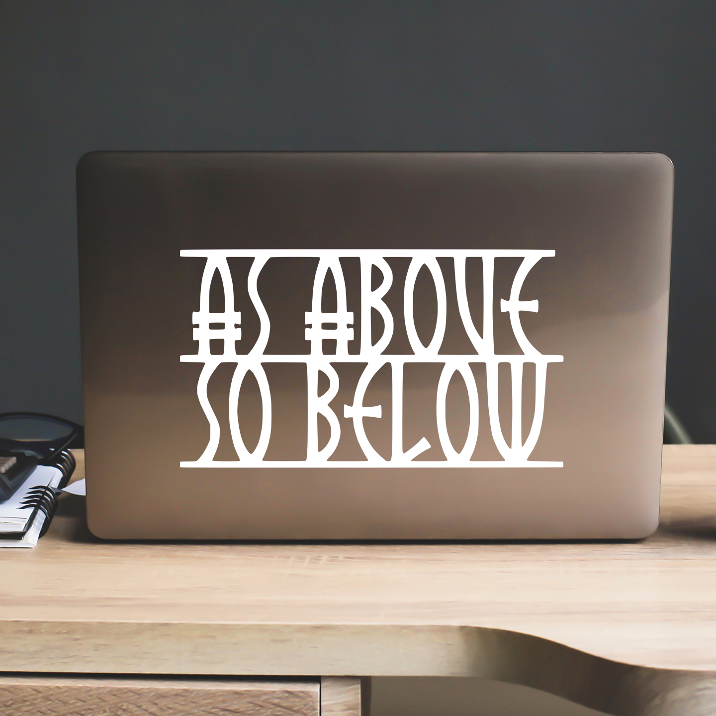 As Above So Below Sticker