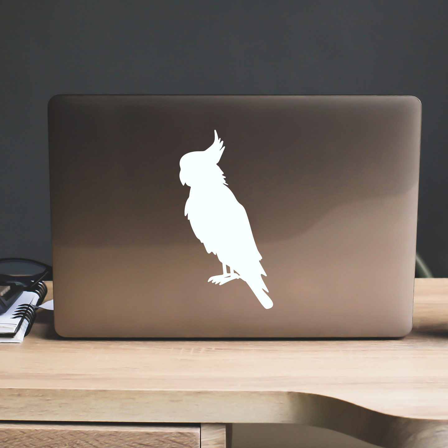 Cockatoo Silhouette Stickers