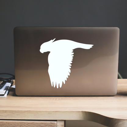 Cockatoo Silhouette Stickers