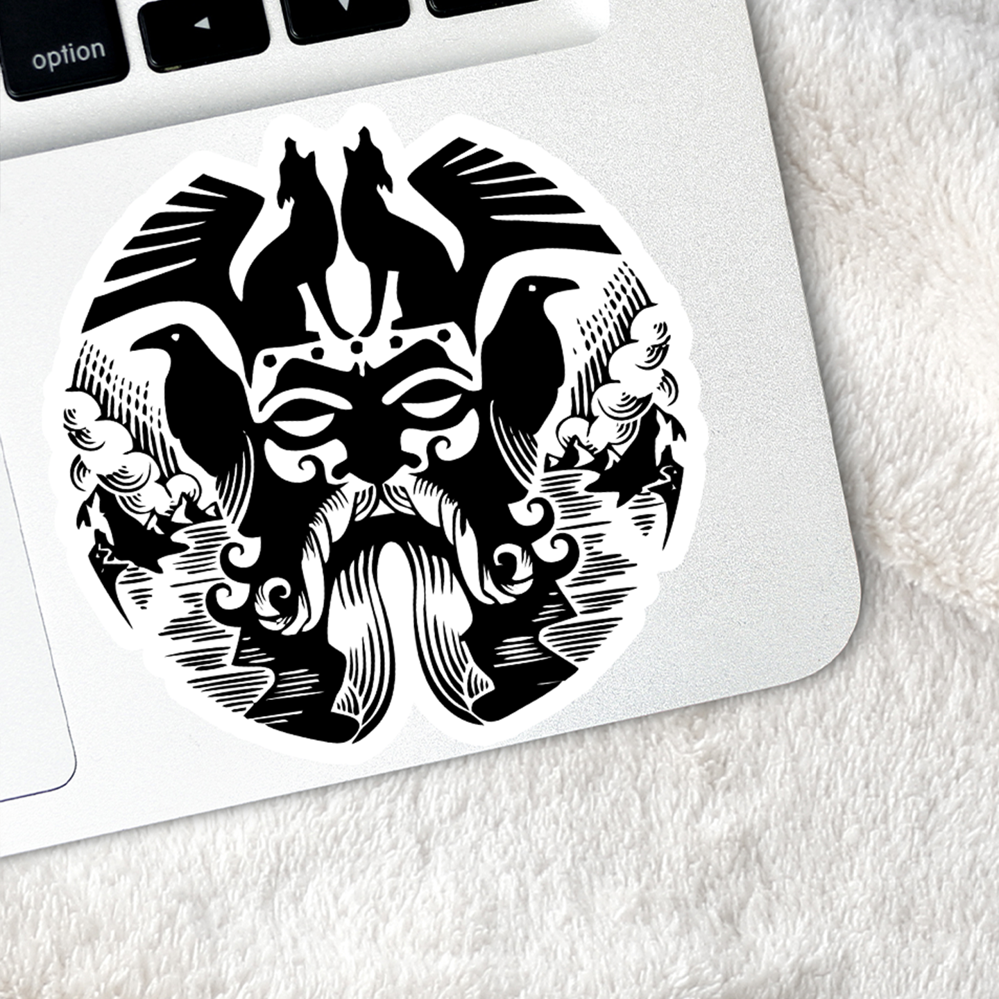 Odin Norse God Sticker