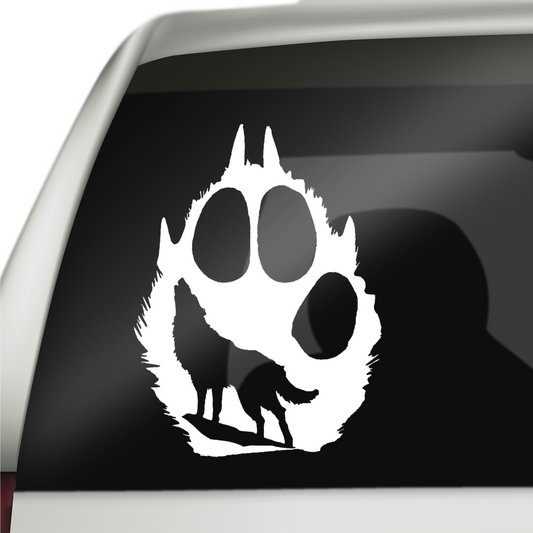 Wolf Paw Sticker