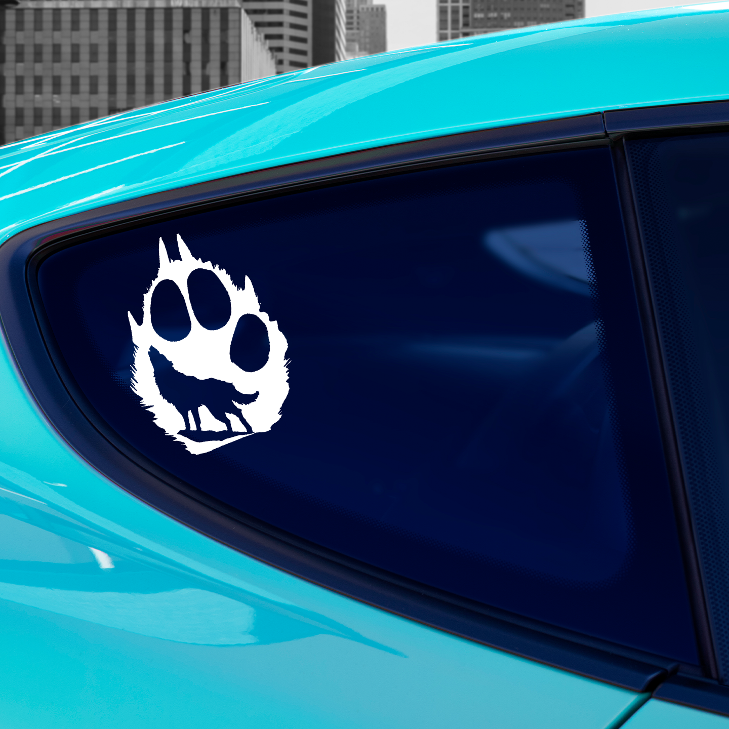 Wolf Paw Sticker