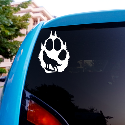 Wolf Paw Sticker