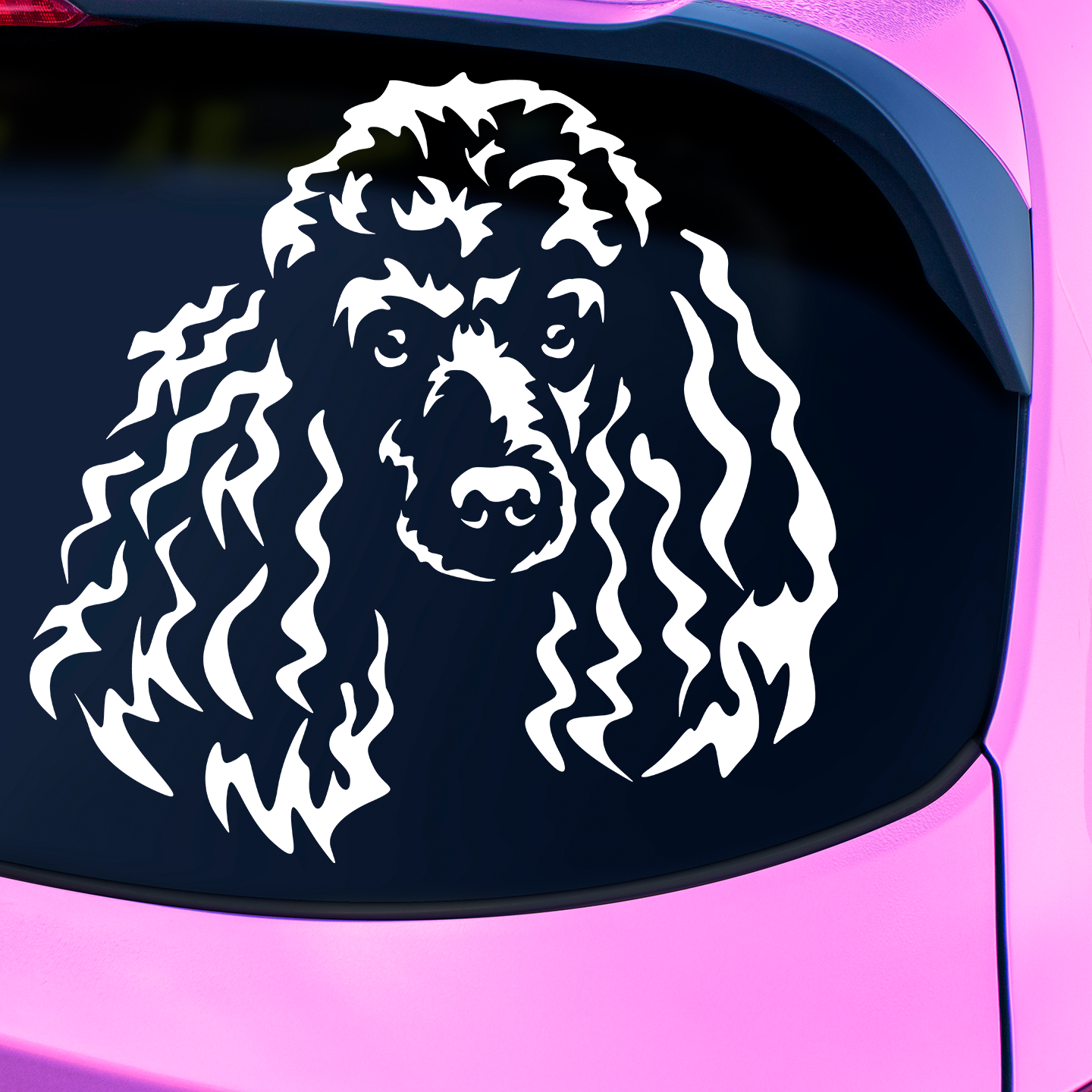 Poodle Sticker