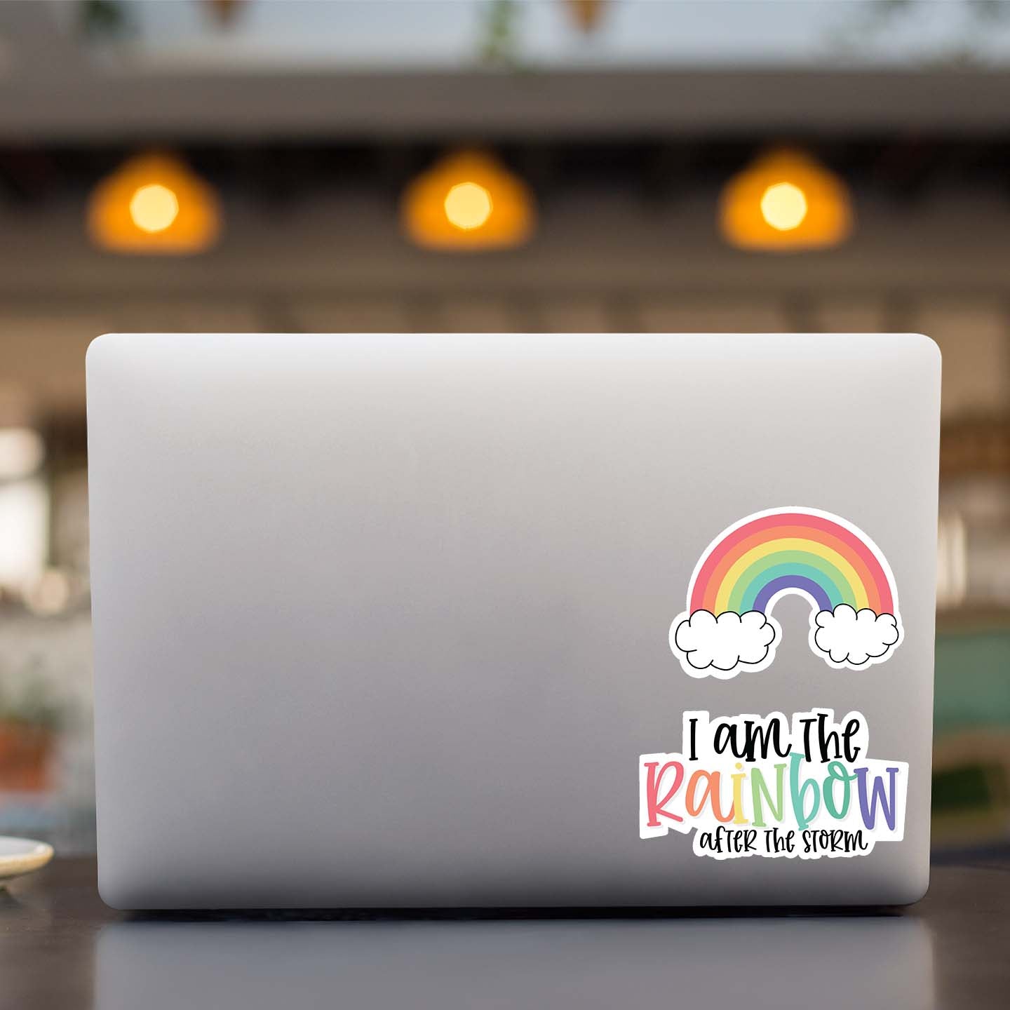 I Am The Rainbow After The Storm Sticker