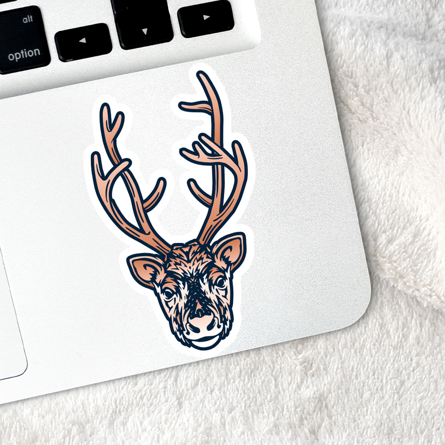 Reineer R Sticker Reindeer Sticker | Laptop Phone Stickers Australia – Pet Stickers Australia