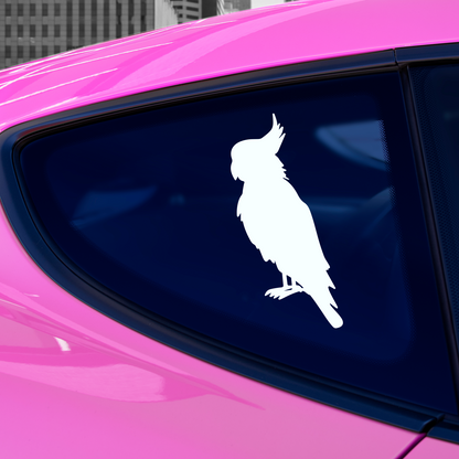 Cockatoo Silhouette Stickers