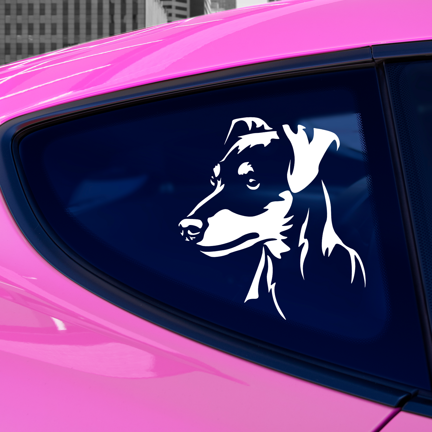 Miniature Pinscher Sticker | Dog Stickers For Cars Australia – Pet ...