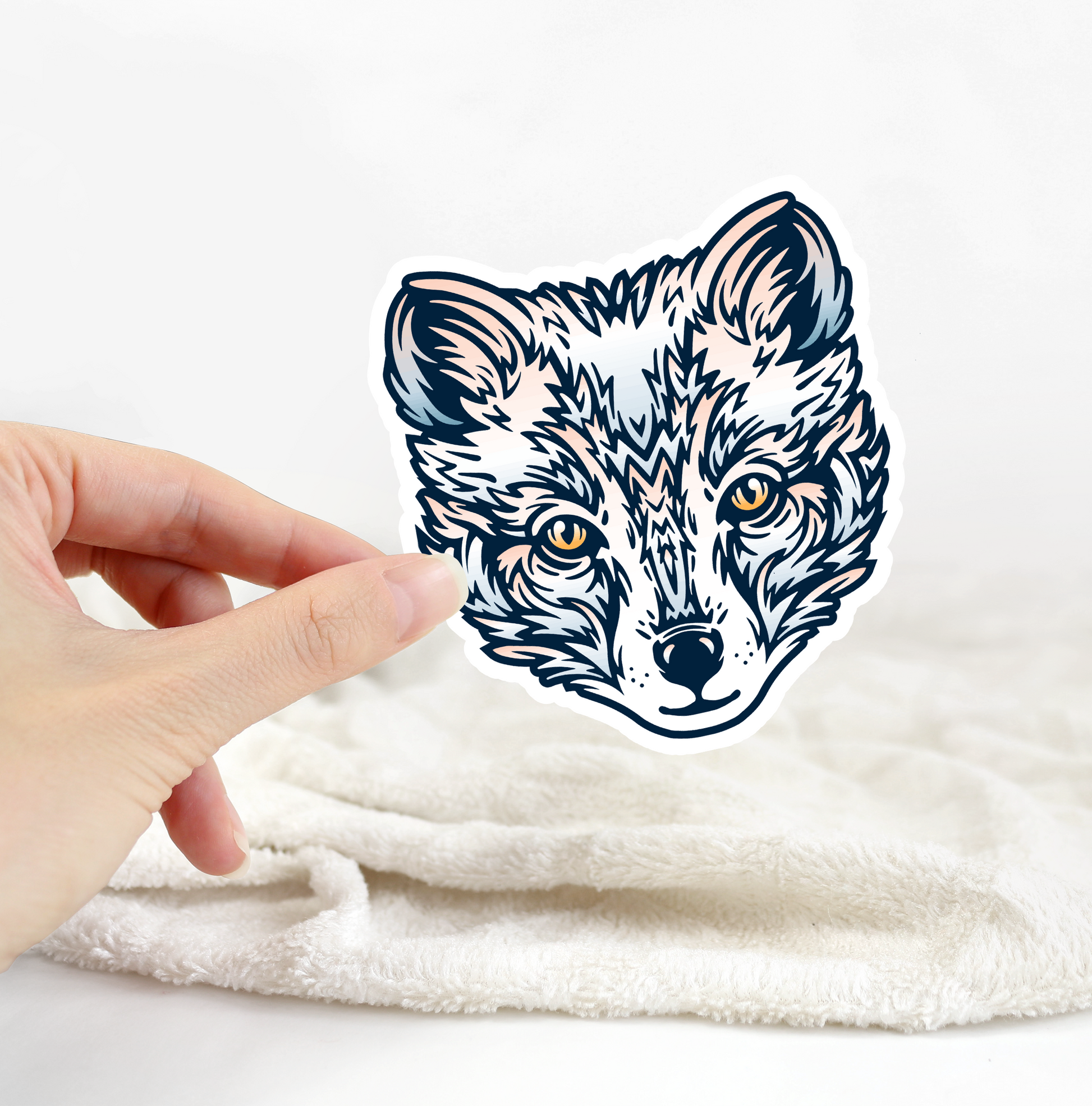 Arctic Fox Sticker