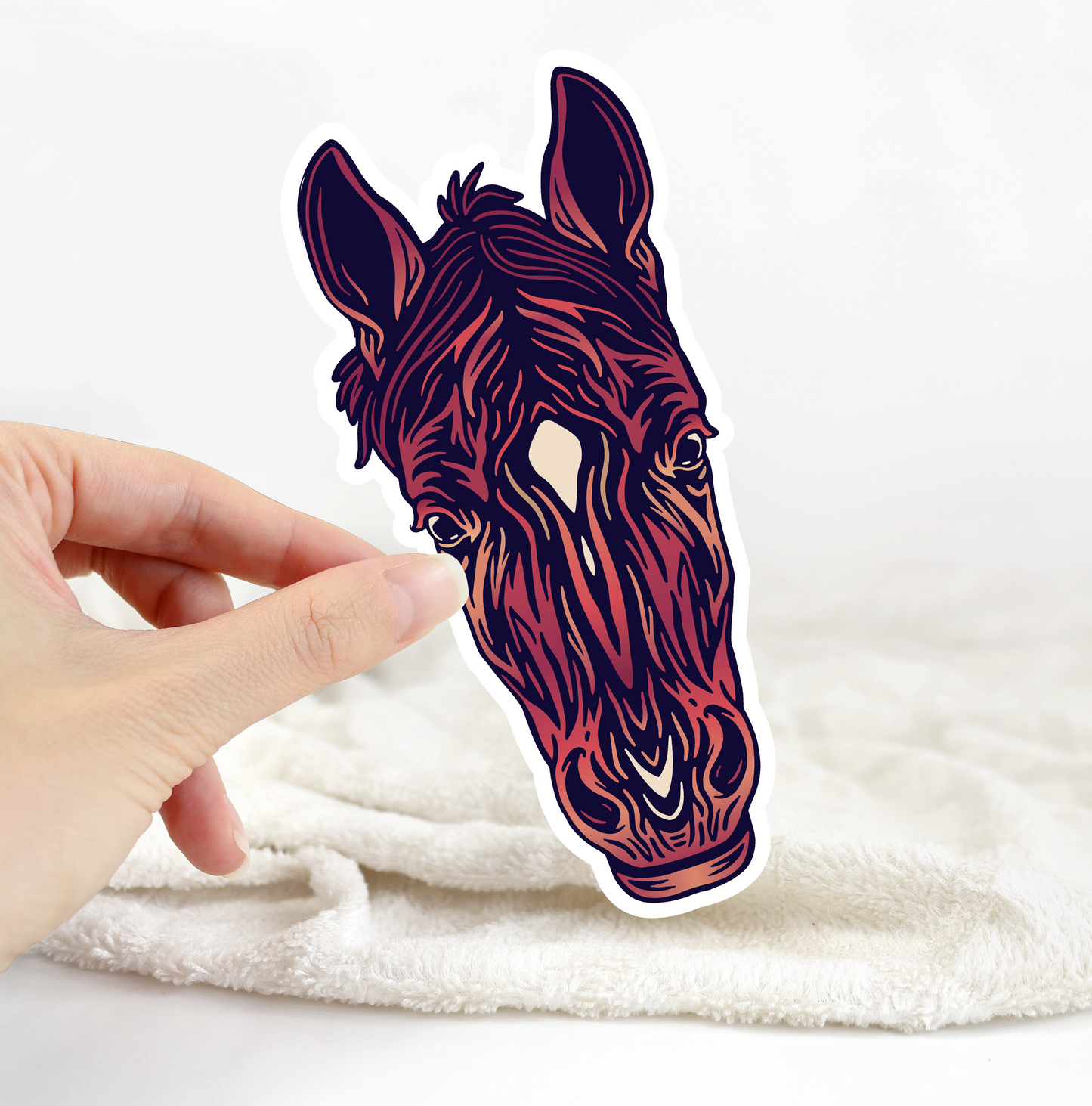 Horse Chinese Zodiac Sticker