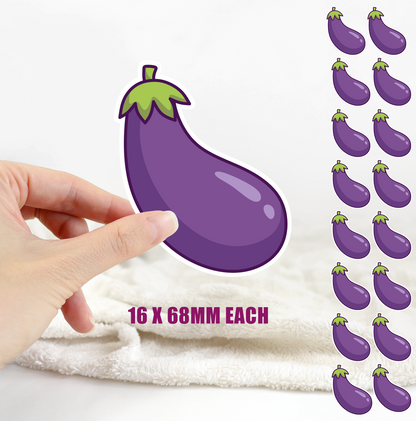 Eggplant Stickers