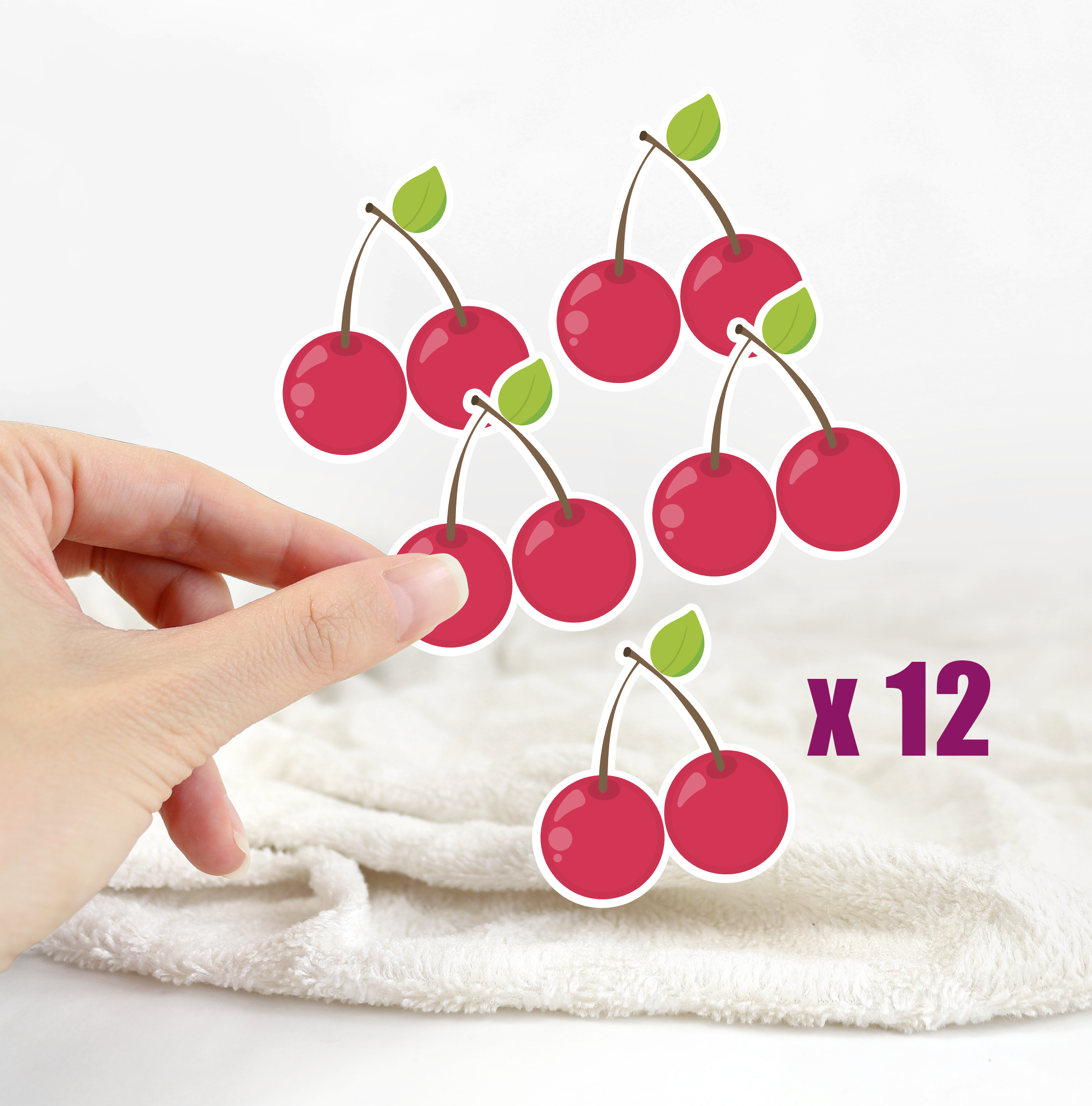 Cherry Stickers | Retro Stickers Made In Australia – Pet Stickers Australia